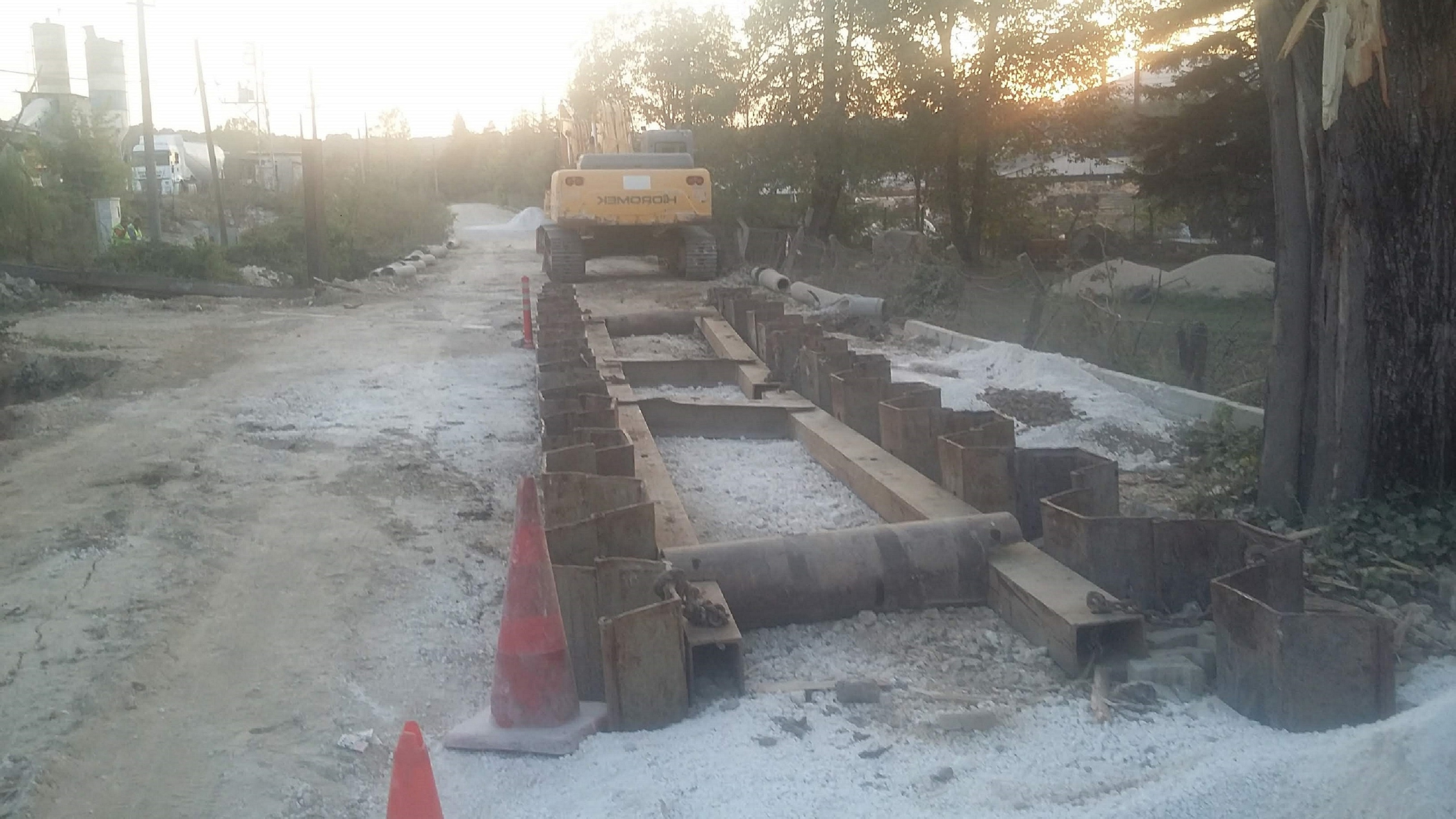 KIRKLARELİ DEMİRKÖY KANALİZASYON VE YAĞMUR SUYU İNŞAATI